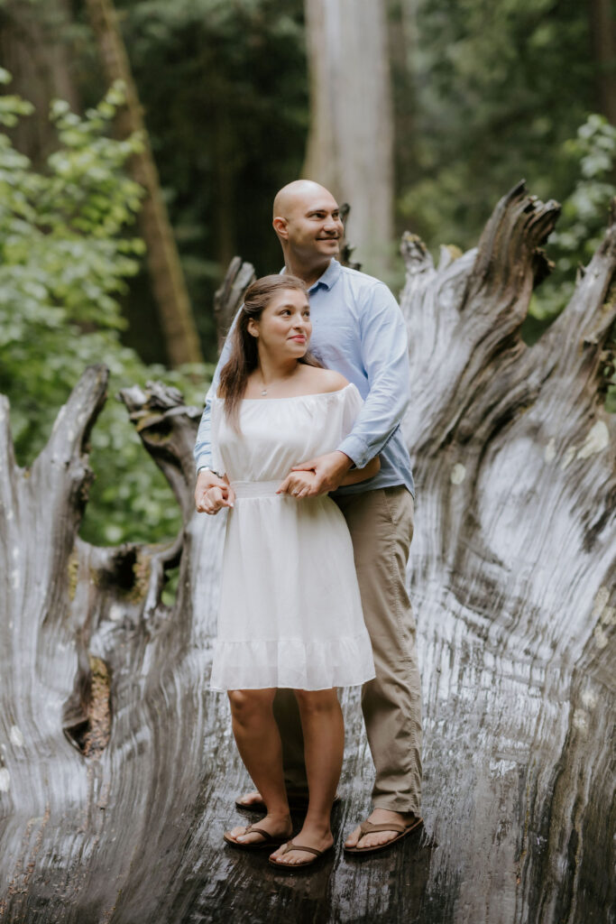 Julia & Chris’ Adventurous Engagement Session on the Coast