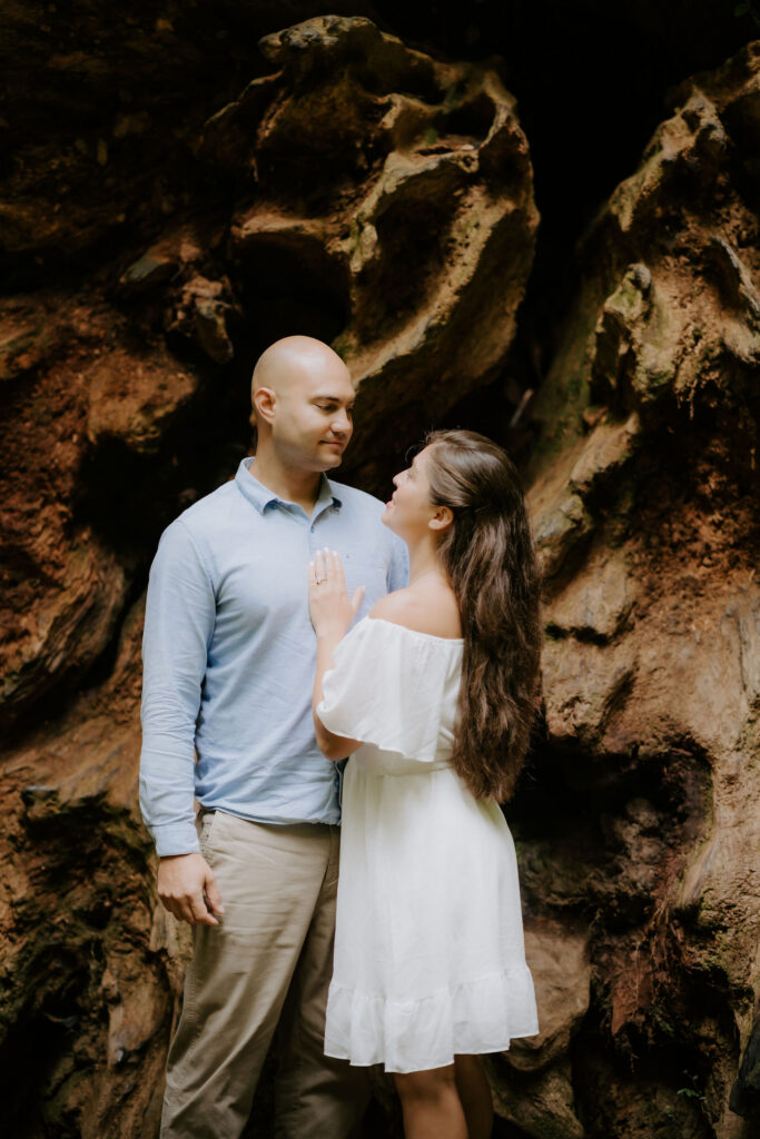 Julia & Chris’ Adventurous Engagement Session on the Coast