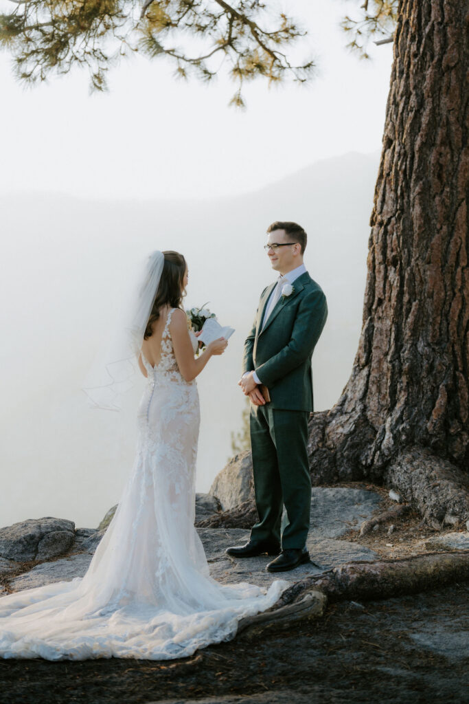 An Adventurous Yosemite Elopement from Sunrise at Glacier Point to Sunset at Taft Point