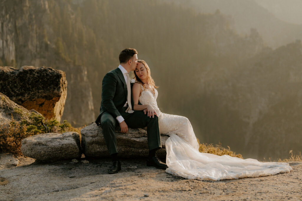 An Adventurous Yosemite Elopement from Sunrise at Glacier Point to Sunset at Taft Point